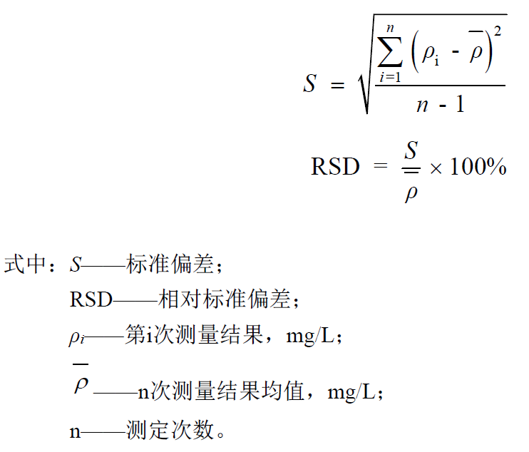 COD水質(zhì)檢測(cè)儀的性能試驗(yàn)方法